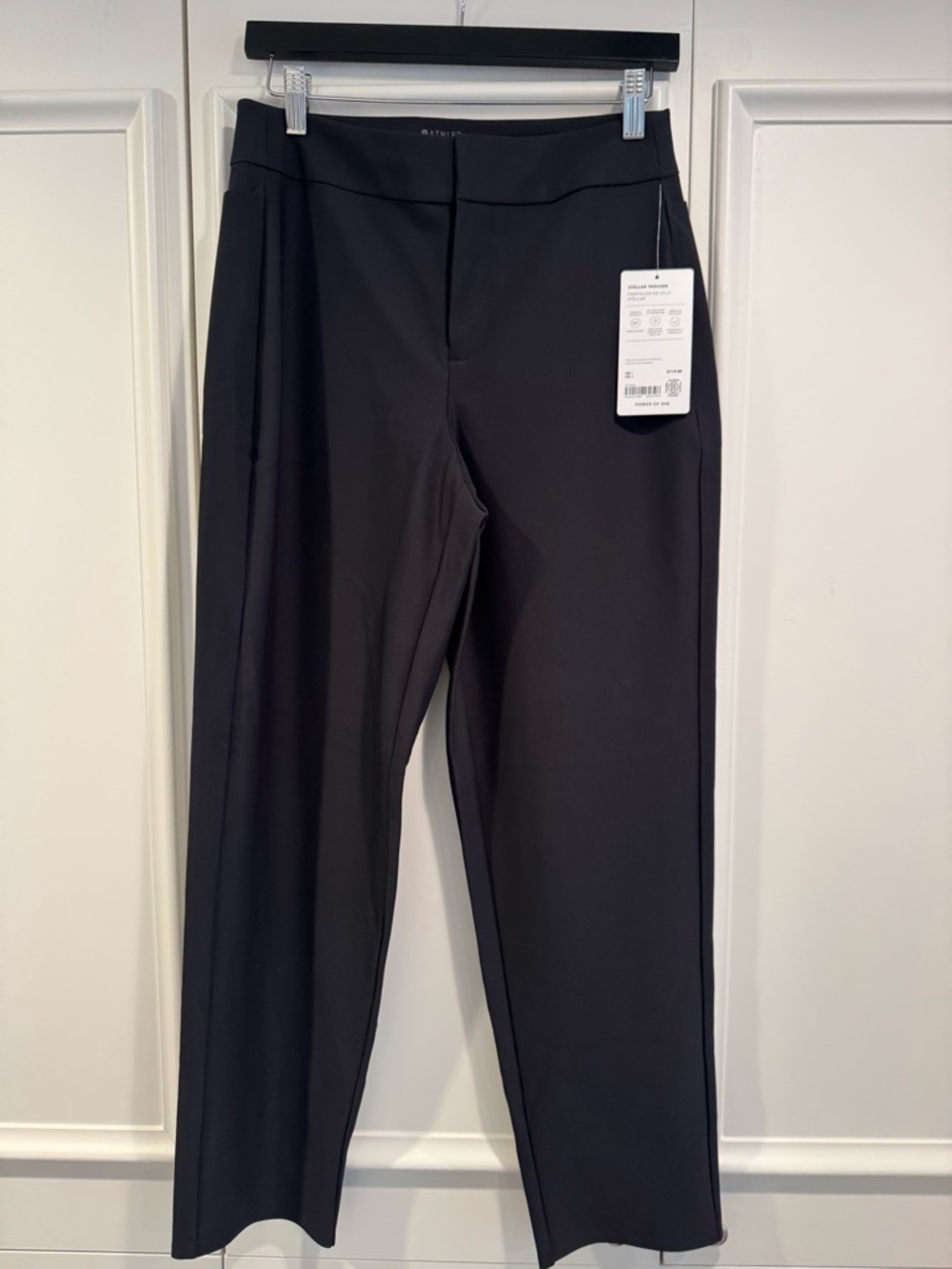 Athleta Stellar Trouser - Black Pants - Size 4 - NWT
